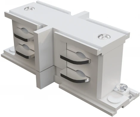 Коннектор прямой внутренний Trinity белый (трехфазный) Maytoni Technical TRA005CI-31W (220V)