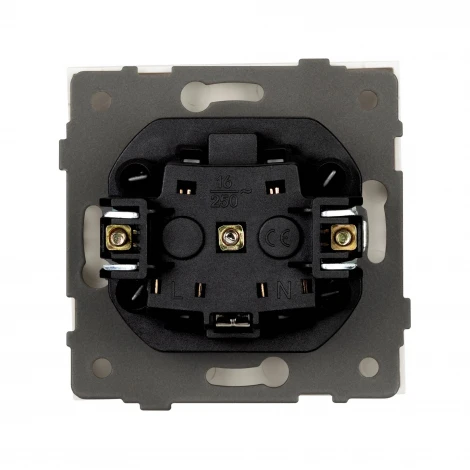 Механизм электрической розетки SCT-TENDO-MEU1-PL-WH (230V, 16A) (Arlight, Белый) 054078