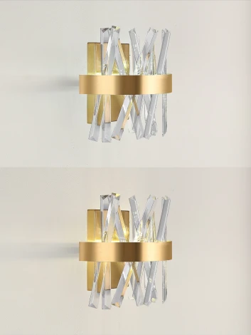 Настенный светильник Natali Kovaltseva Tiziano LED LAMPS 81113/1W (220V, хрусталь)