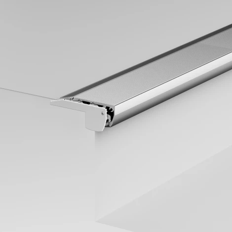 Алюминиевый профиль встраиваемый в пол 59x20 серебро 2 м Maytoni Led Strip 636025