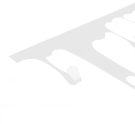 Вешалка Sheffilton SHT-WH34-M белый муар 5523390601