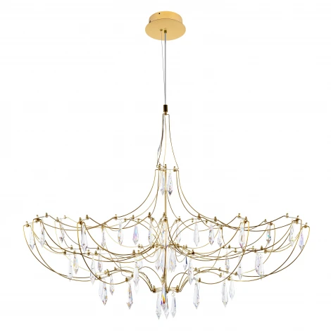 Подвесная люстра светодиодная Loft It Mira 10589/900 Gold Asfour