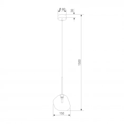 Подвесной светильник TK Lighting Lava Sabia 11106