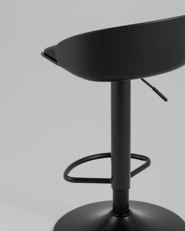 Стул барный Глайс черный PU черная ножка Stool Group УТ000042709