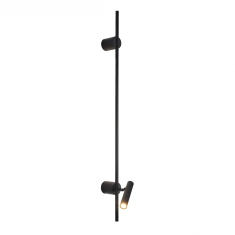 Настенный светильник светодиодный Lumion Toint 8438/11WL черый, металл LED 3W + LED-подсветка 8W 3000K 220V