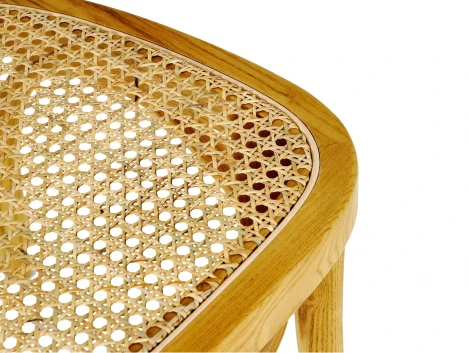 Комплект стульев Poltrona 2 шт. ОГОГО Обстановочка! 966326 (Массив,Дерево,Ротанг/Бежевый)