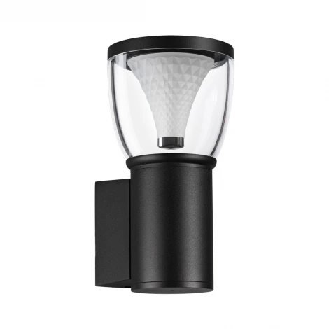 Настенный уличный светильник Novotech Haut 371071 черный IP54 GU10 max.12W 220-240V