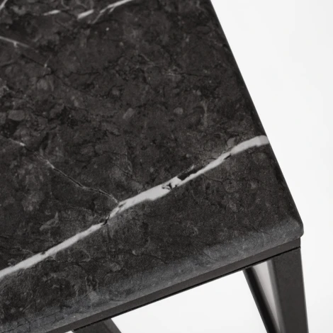 Стол придиванный BeautyStyle 30 торос графит софт/черный Mebelik 009573