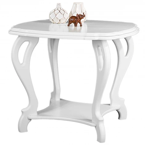 Стол журнальный Кофейный П молочный дуб Л Mebelik 008634