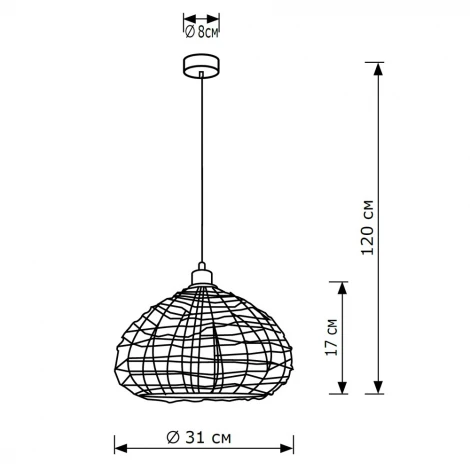 Подвесной светильник Lighthall Cord (Корд) LH032099