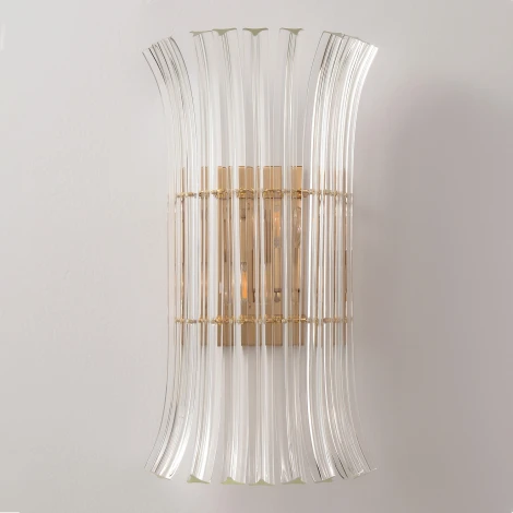 Бра Crystal Lux CASCADA AP2 BRASS