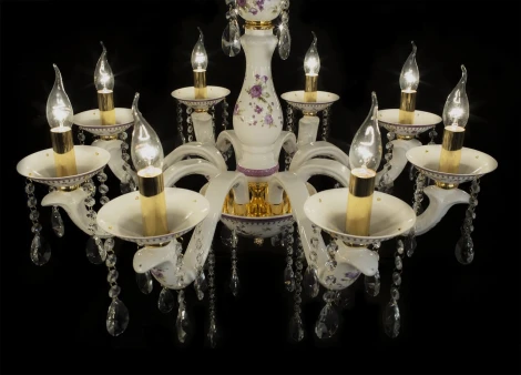 Подвесная люстра Arte Lamp Contessa A6613LM-8GO