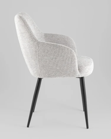 Стул обеденный Katys светло-серый рогожка Stool Group УТ000042064