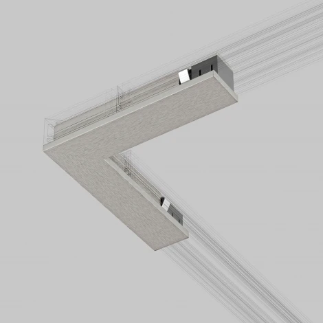 Угловой коннектор (никель) Elektrostandard Line Magnetic 85006/00