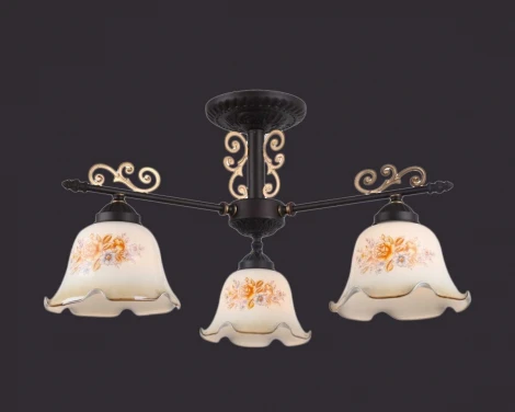 Потолочная люстра Arte Lamp Aroma A6582PL-3BR