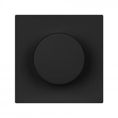 Лицевая панель светорегулятора PNL-NOBE-FB-SFPL-BK (Arlight, Черный оникс) 060261