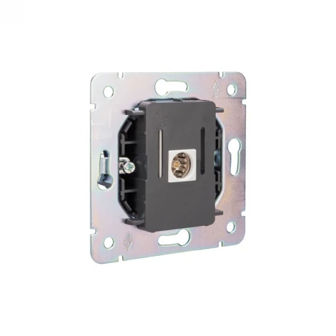 Розетка TV с/у перламутр Kranz Round KR-78-0723-1