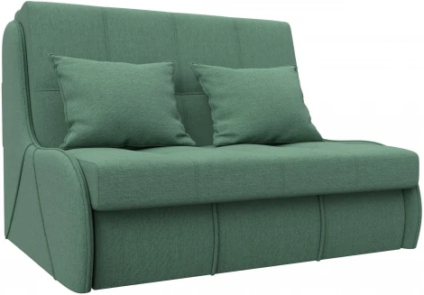 Диван прямой аккордеон Риттэр 120 (Зеленый/Рогожка) Лига Диванов арт.123964
