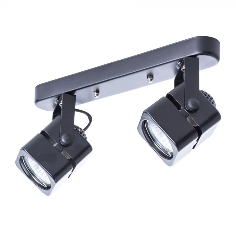 Спот Arte Lamp Misam A1315PL-2BK (220V, куб)