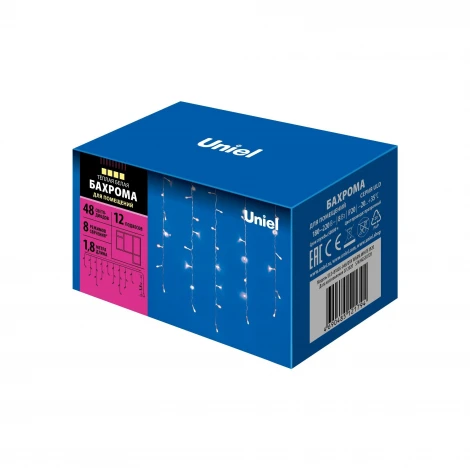 Гирлянда Uniel ULD-B1805-048/DTA WARM WHITE IP20