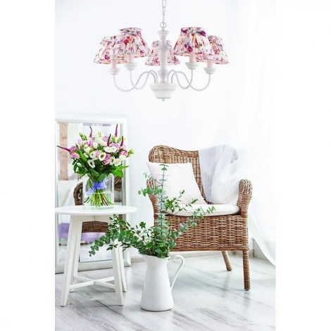Подвесная люстра Arte Lamp Bambina A7020LM-5WH