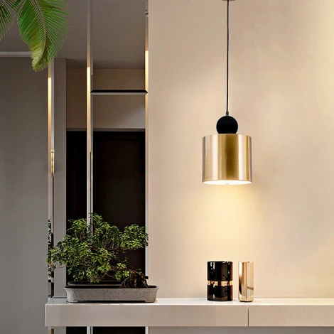Подвесной светильник Lightera Myanmar LE132L-1GB (LED, 220V, на проводе, круглые)