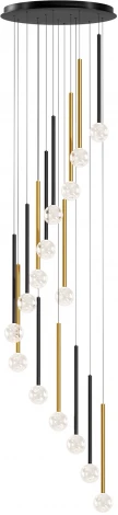 Подвесной светильник каскадный Maytoni Bubble dream MOD383PL-L40BBS3K (LED, 220V, на проводе)