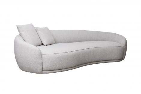 Диван трехместный Тулон(GD/Toulon) (левый) бежевый букле Orso-BEG 257*119*72см Garda Decor