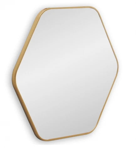 Hexagon M Gold Зеркало в тонкой раме Smal Art-Zerkalo SM155GL 13778