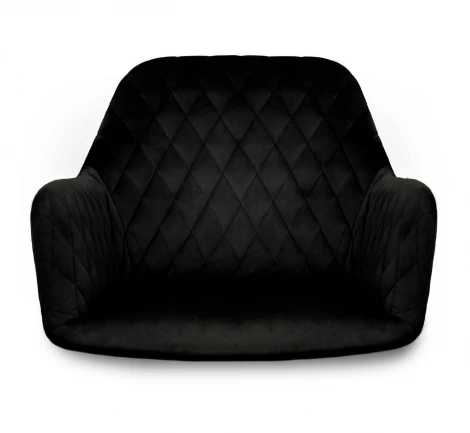 Стул Sheffilton SHT-ST38/S95-WH-1 ночное затмение/прозрачный лак/черный муар 8685712201