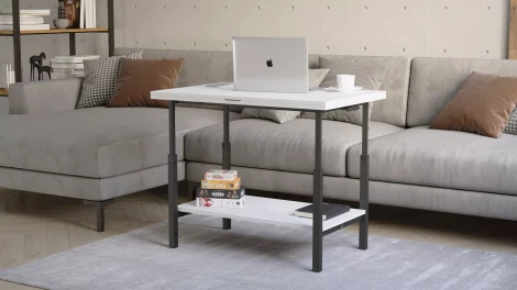 Стол-трансформер Калифорния Мидж ЛДСП белый 3685145301