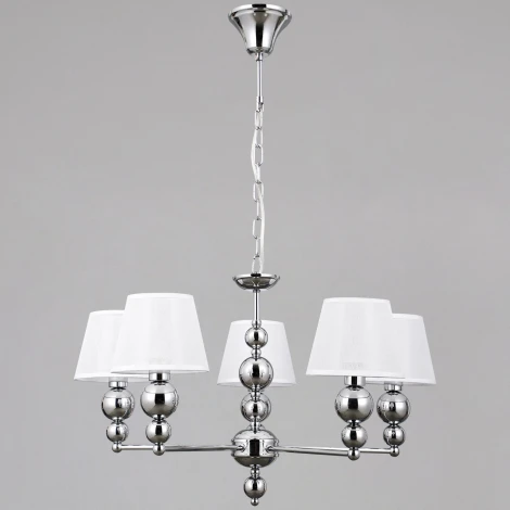 Подвесная люстра ILLUMICO IL0611-5PSQ-26 CR ELITE