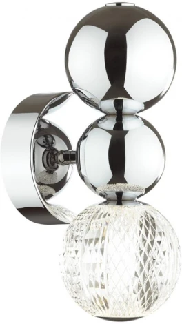 Бра Crystal 5007/4WL Odeon Light (LED, 220V, шарики)