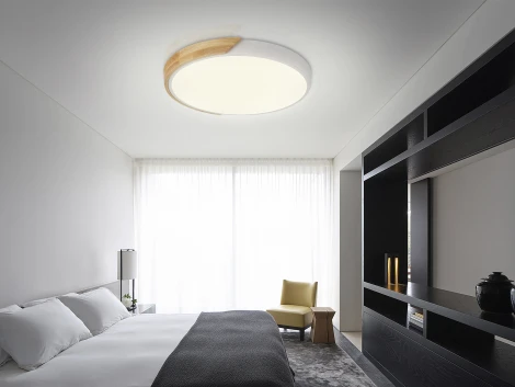 Потолочный светильник светодиодный Natali Kovaltseva Scandinavian LED LAMPS 81181 с пультом ДУ, моб. приложением 120W, белый, LED