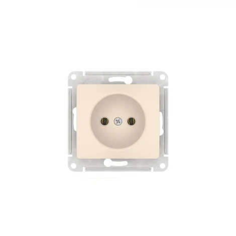 Розетка без заземления (бежевый) Systeme Electric GSL000241S