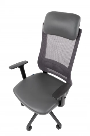 Офисное кресло Chairman 500LT Россия экокожа серый/TW-04 серый 7187913