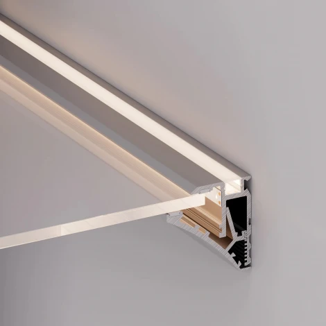 Профиль SHELF-600-2000 ANOD (Arlight, Алюминий) 060498