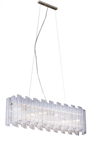 Подвесной светильник Lucia Tucci Rumba 1052.6 chrome (220V, хрусталь, на тросе)