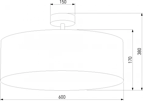 Потолочный светильник TK Lighting Rondo 4242 White