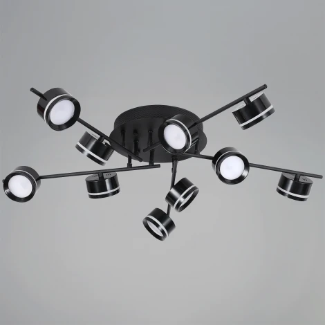 Потолочная люстра на штанге Reluce 10590-0.3-10 Black