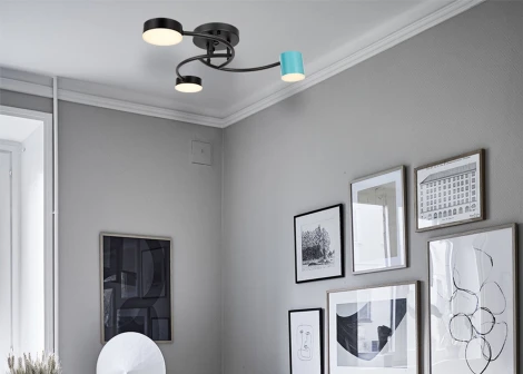Потолочная люстра Freya Tibo FR6048CL-L6B 6Вт LED
