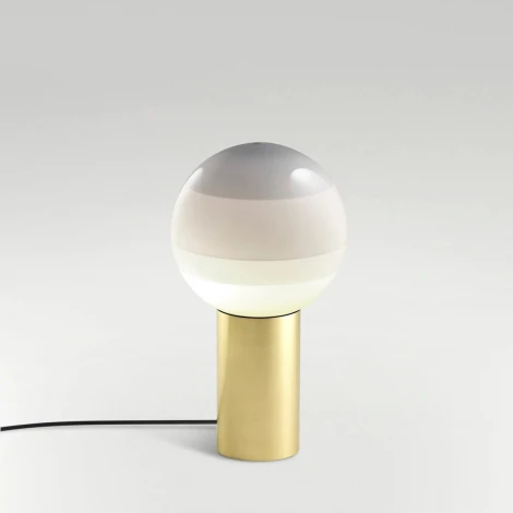 Настольная лампа Dipping Light M белый-матовая латунь Marset A691-452-3515-27K (073544)