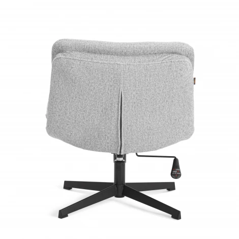 Кресло лаунж Oslo/Осло крестовина, велюр/букле, VT shape silver Tetchair 25433