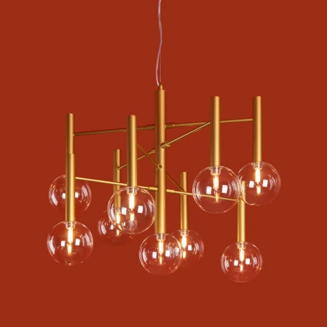 Подвесная люстра Freya Luce FR5584CL-L45G