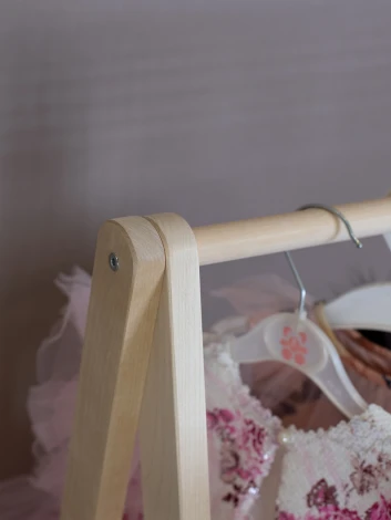 Стойка для одежды низкая без покрытия Mebelik 009561