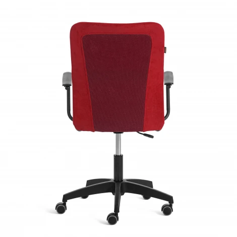 Кресло Стафф/Staff велюр/сетка, бордо/бордо, 10/TW-13 Tetchair 26211