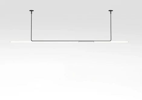 Потолочная люстра на штанге Ambrosia 315 30K черный Marset A704-004-16-30K + A704-006-16 (2) + 968-262 (250927)