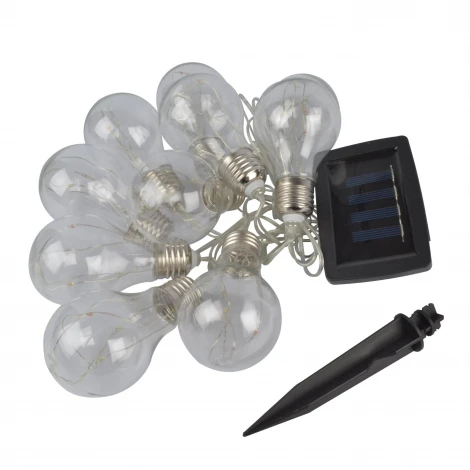 Гирлянда на солнечных батареях Uniel Лампочки USL-S-126/PT4000 Bulbs