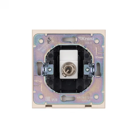 Розетка TV с/у шелк Kranz Strong KR-78-0723-8