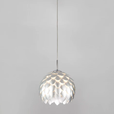 Подвесной светильник артишок 304/1 Bogate's Cedro серебро / хром (220V, на проводе)